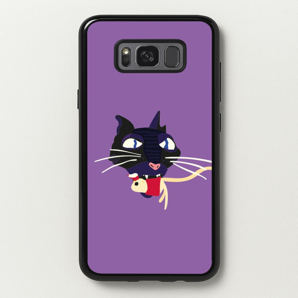 Mouse Eating - Halloween Phone Case for Galaxy S8 Plus
