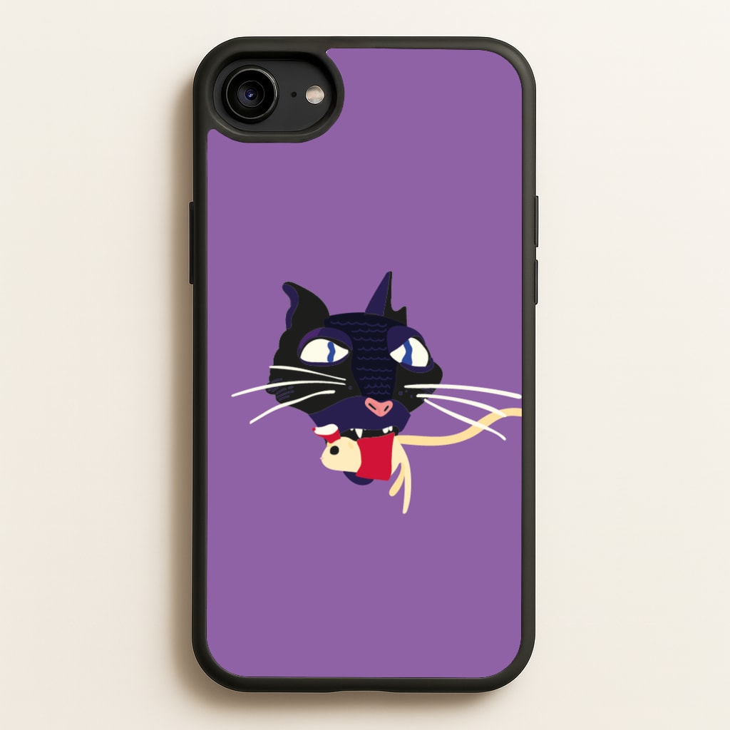 Mouse Eating - Halloween Phone Case for iPhone 6 / 7 / 8 / SE