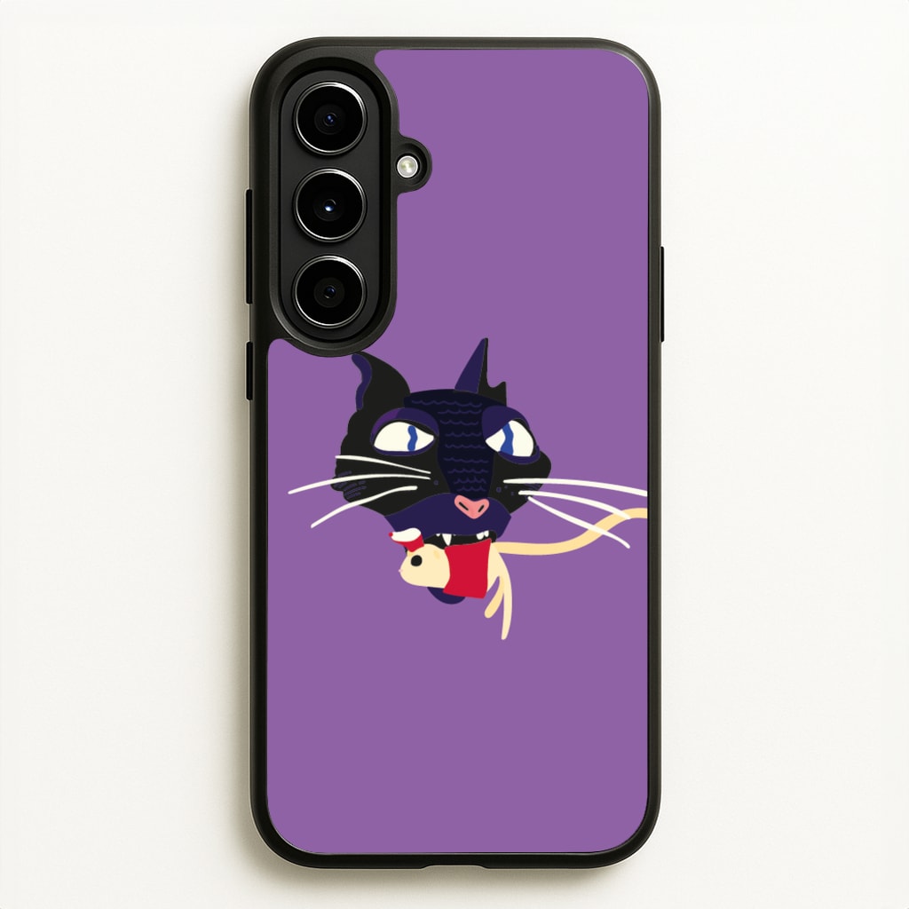 Mouse Eating - Halloween Phone Case for Galaxy A56