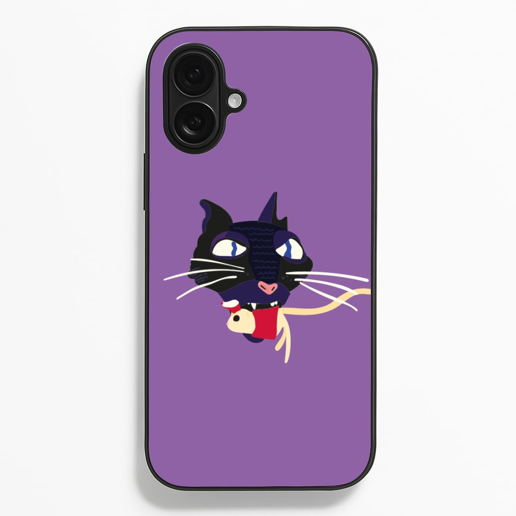 Mouse Eating - Halloween Phone Case for iPhone 16 Plus