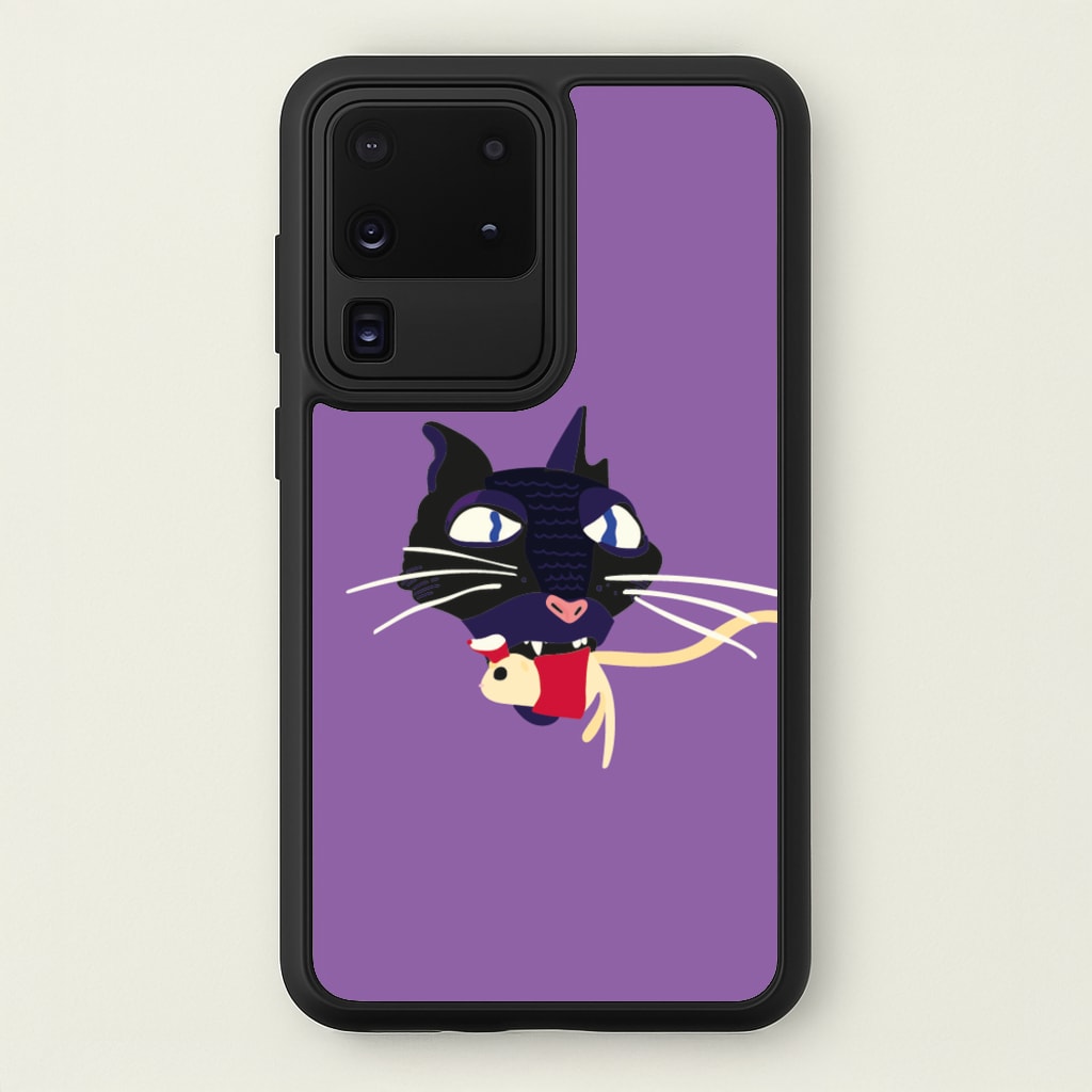 Mouse Eating - Halloween Phone Case for Galaxy S20 Ultra