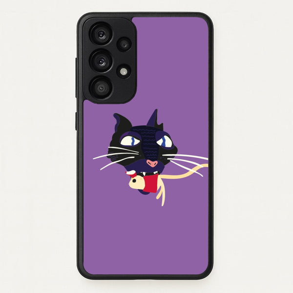 Mouse Eating - Halloween Phone Case for Galaxy A53