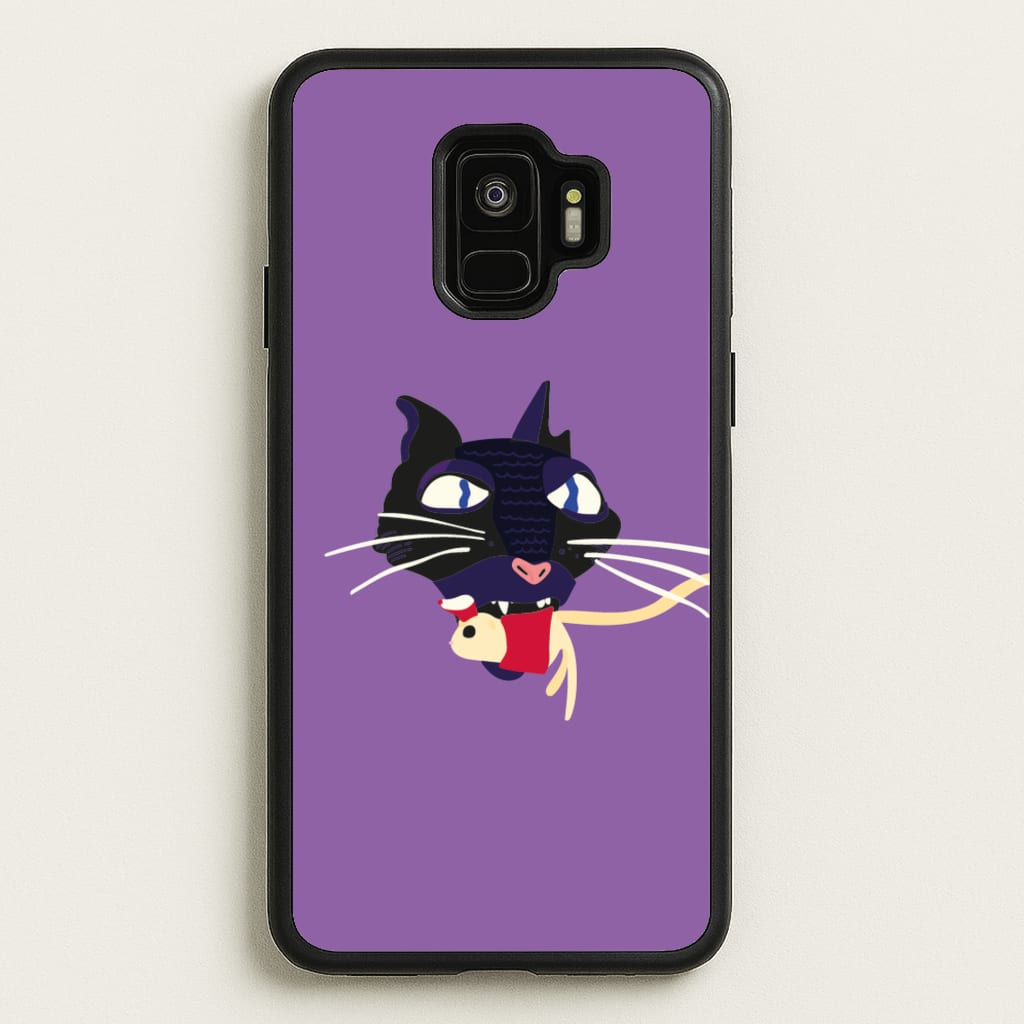 Mouse Eating - Halloween Phone Case for Galaxy S9