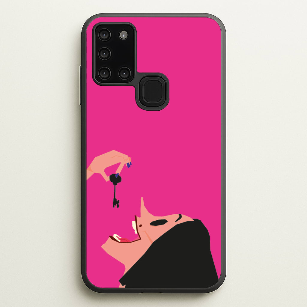 Key - Caroline - Halloween Phone Case for Galaxy A21s