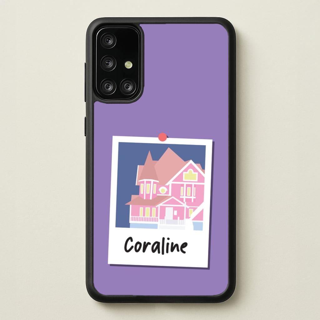 House - Coraline Phone Case for Galaxy A71