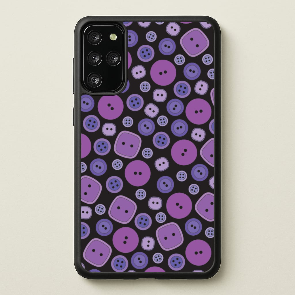 Button Pattern - Coraline Phone Case for Galaxy S20 Plus