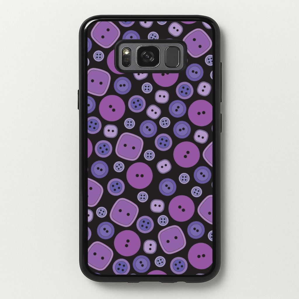 Button Pattern - Coraline Phone Case for Galaxy S8