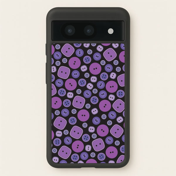 Button Pattern - Coraline Phone Case for Google Pixel 8a