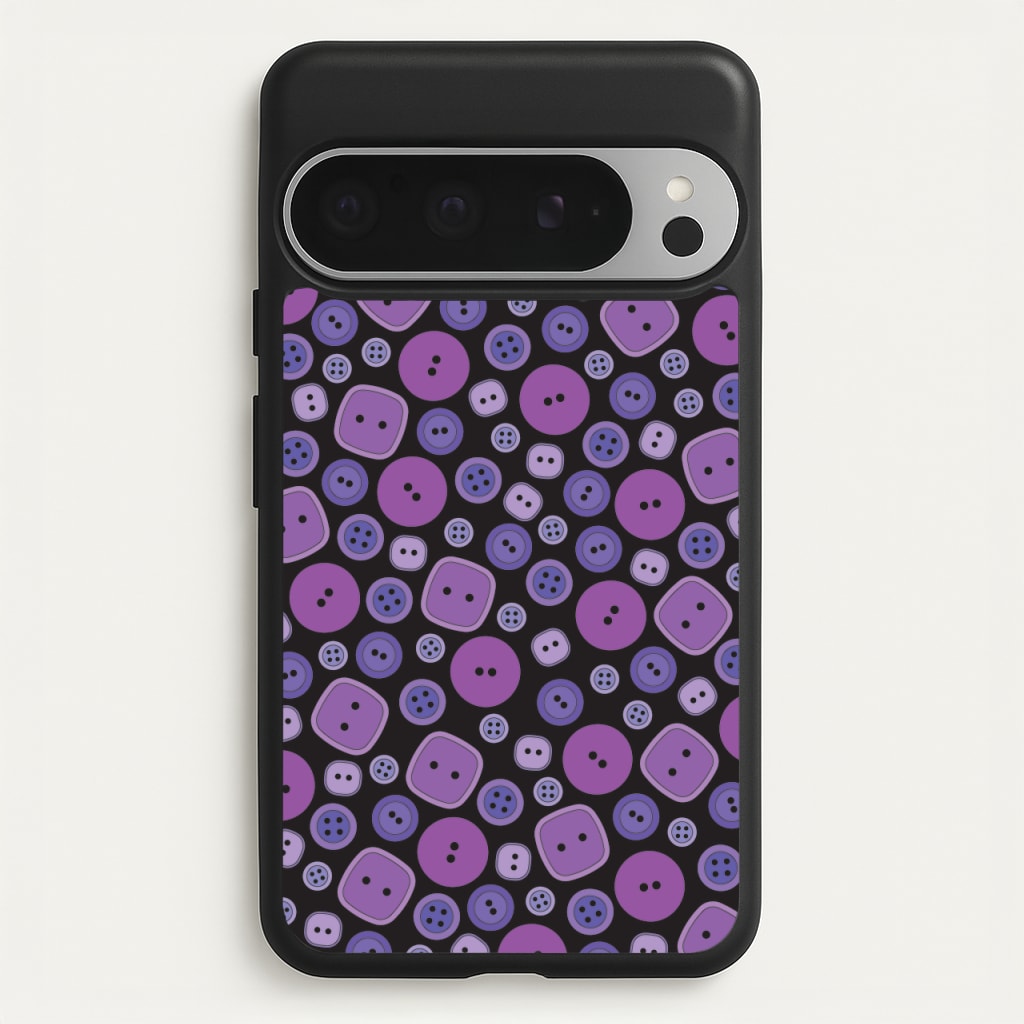 Button Pattern - Coraline Phone Case for Google Pixel 9 Pro XL