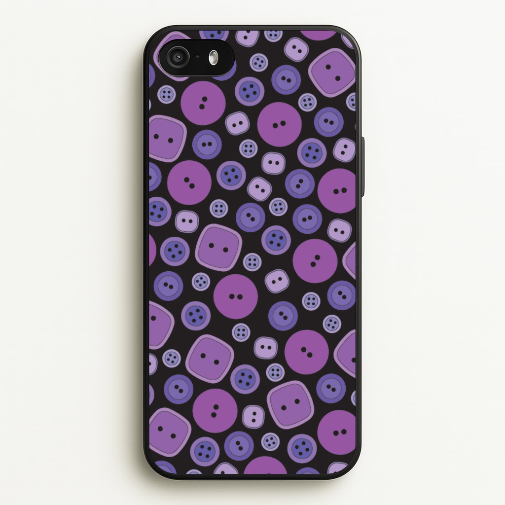 Button Pattern - Coraline Phone Case for iPhone 5 / 5s / SE 2016