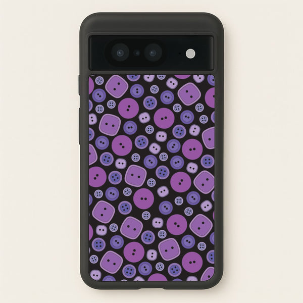 Button Pattern - Coraline Phone Case for Google Pixel 8