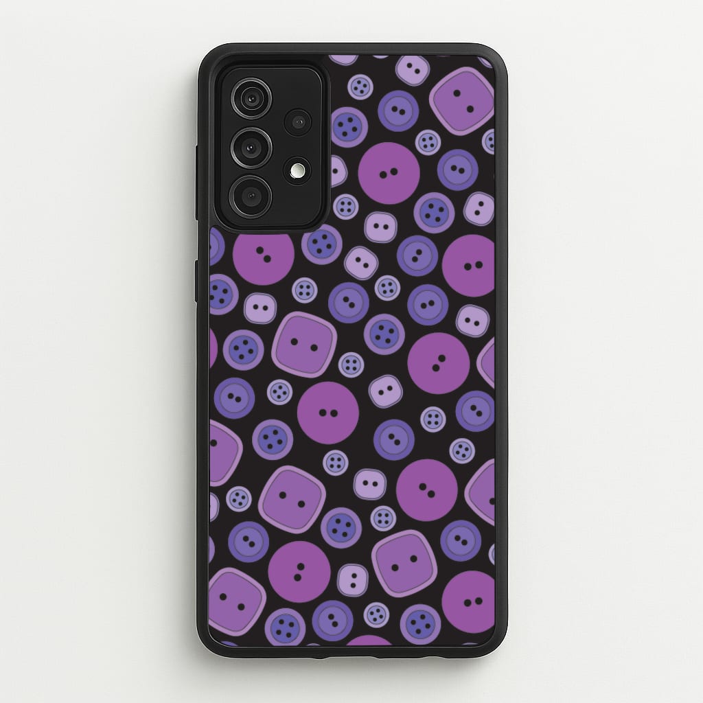 Button Pattern - Coraline Phone Case for Galaxy A52 / A52s