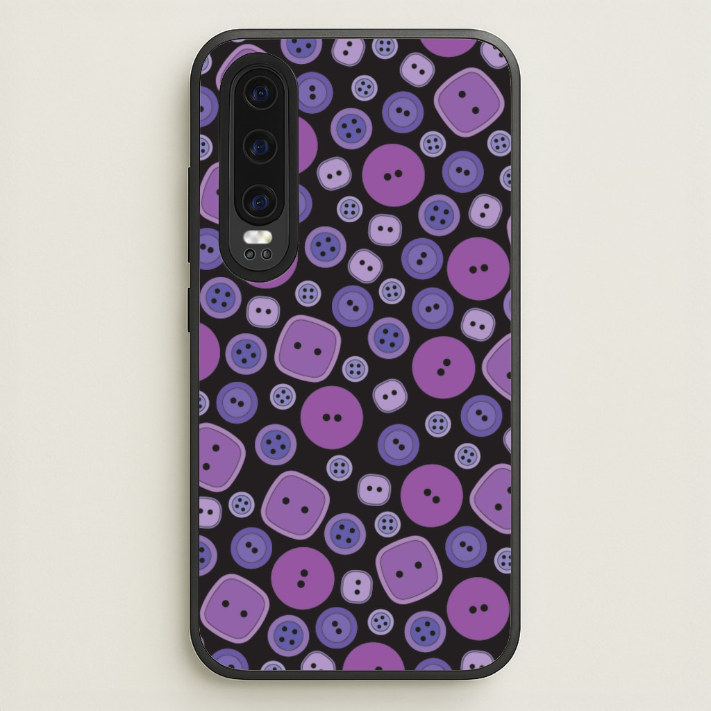 Button Pattern - Coraline Phone Case for Huawei P30