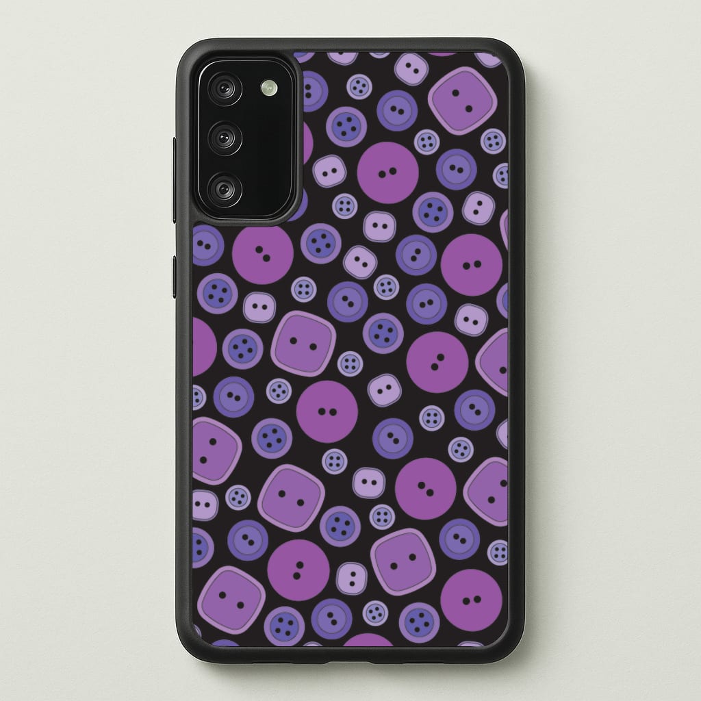 Button Pattern - Coraline Phone Case for Galaxy S20