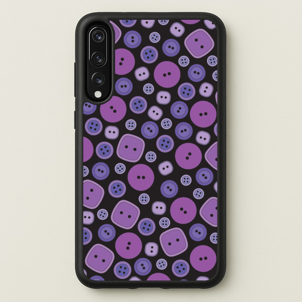 Button Pattern - Coraline Phone Case for Huawei P20 Pro