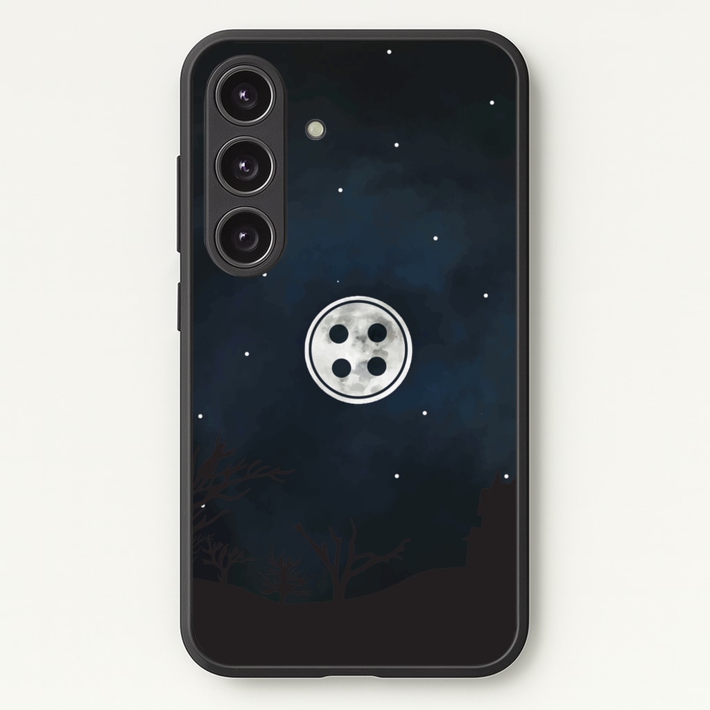 Button - Coraline Phone Case for Galaxy S24FE