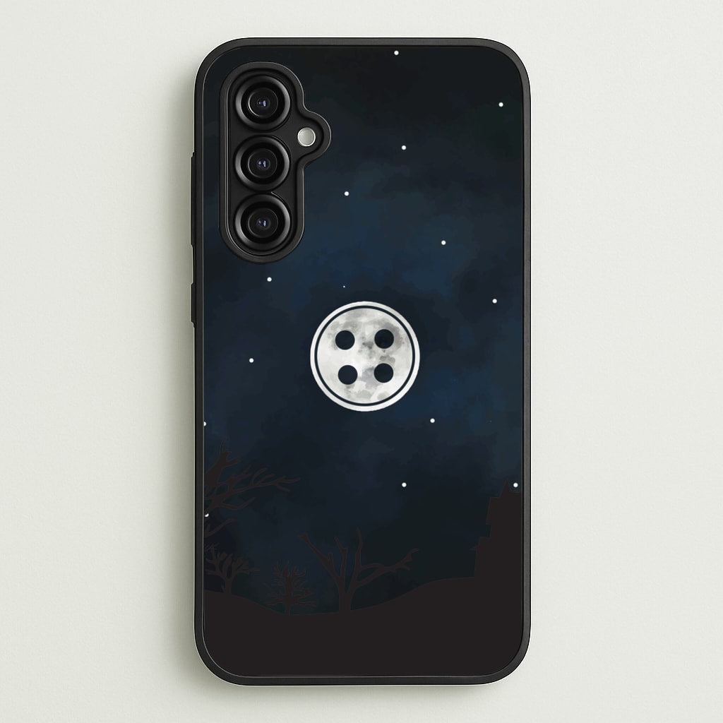 Button - Coraline Phone Case for Galaxy A14