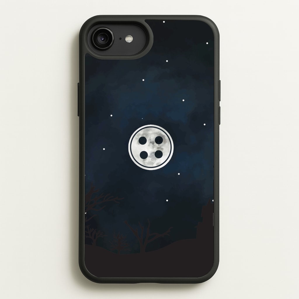 Button - Coraline Phone Case for iPhone 6 Plus / 7 Plus / 8 Plus