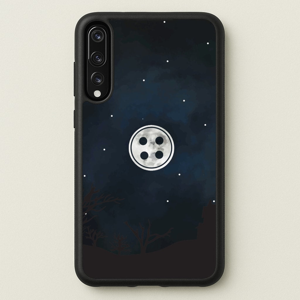 Button - Coraline Phone Case for Huawei P20 Pro