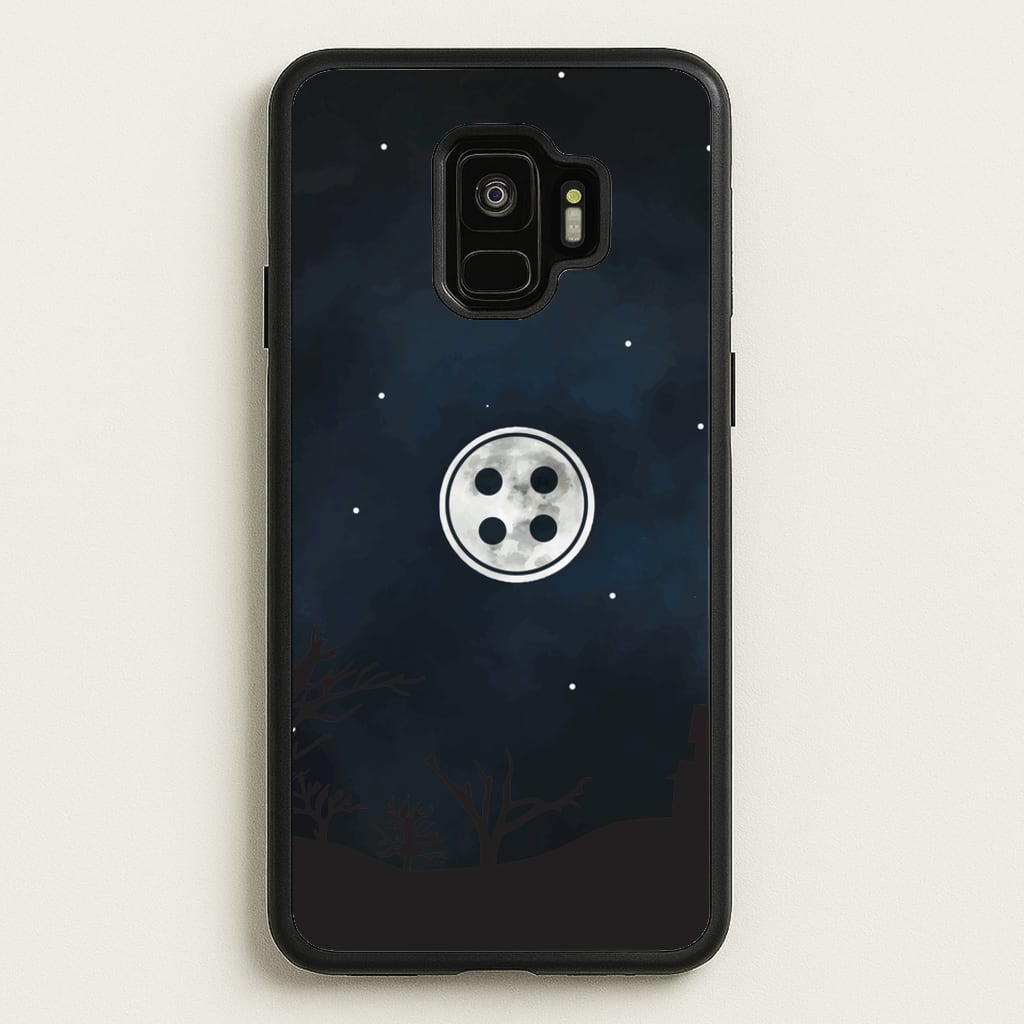 Button - Coraline Phone Case for Galaxy S9