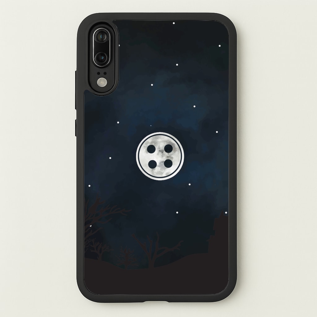 Button - Coraline Phone Case for Huawei P20