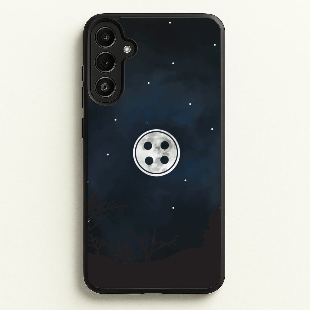 Button - Coraline Phone Case for Galaxy A34