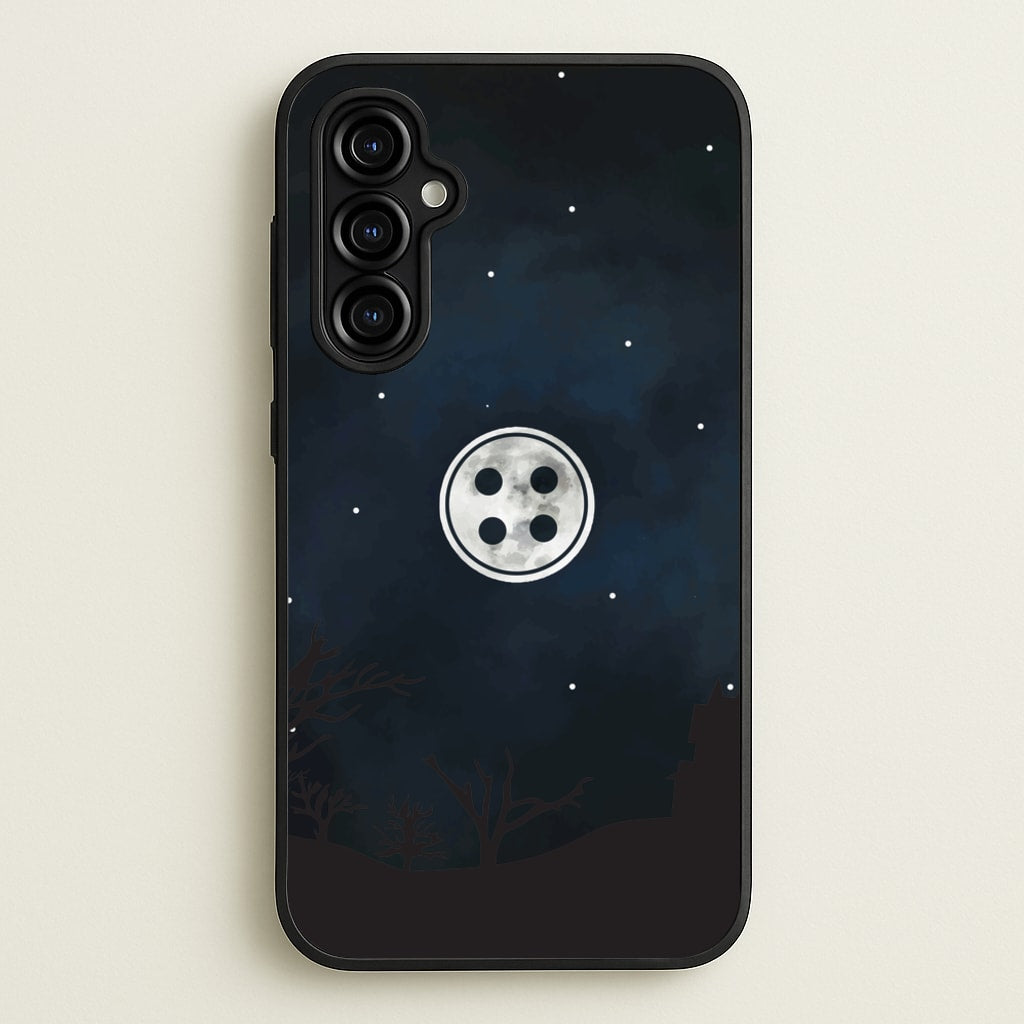 Button - Coraline Phone Case for Galaxy A54