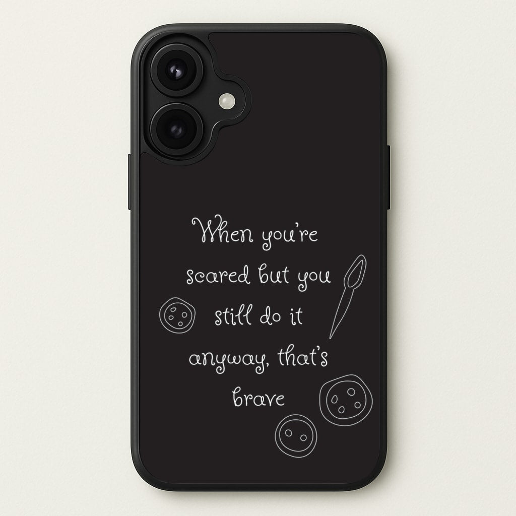 That's Brave Phone Case for iPhone 17