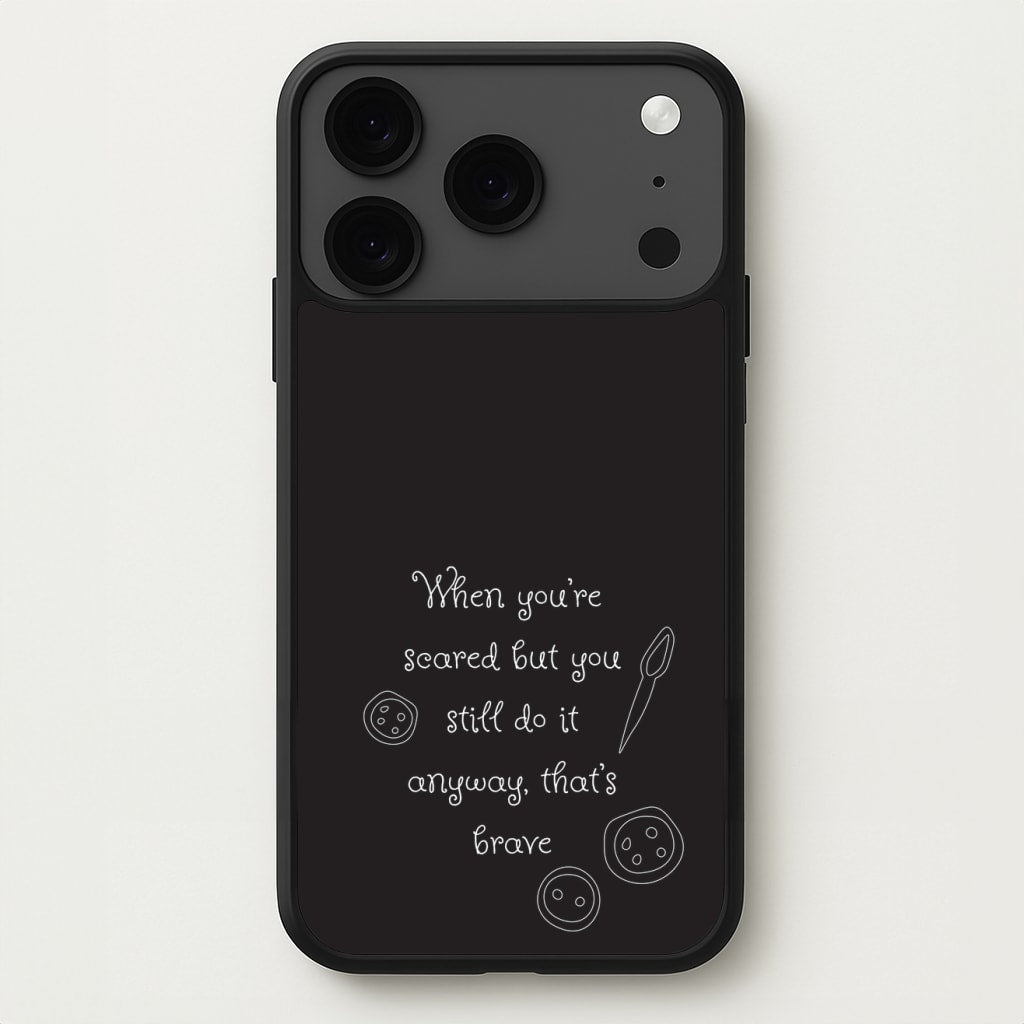 That's Brave Phone Case for iPhone 17 Pro Max