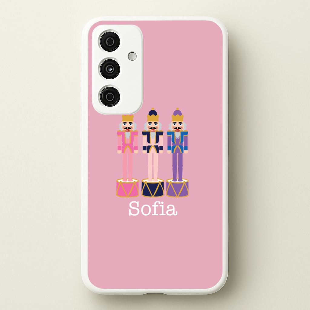 Nutcracker - Personalised Christmas - Christmas Phone Case for Galaxy A35