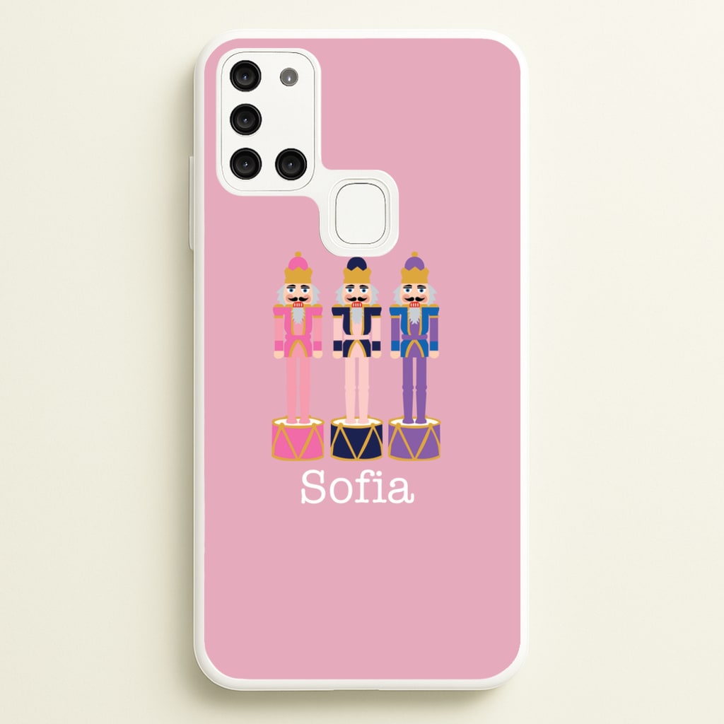 Nutcracker - Personalised Christmas - Christmas Phone Case for Galaxy A21s