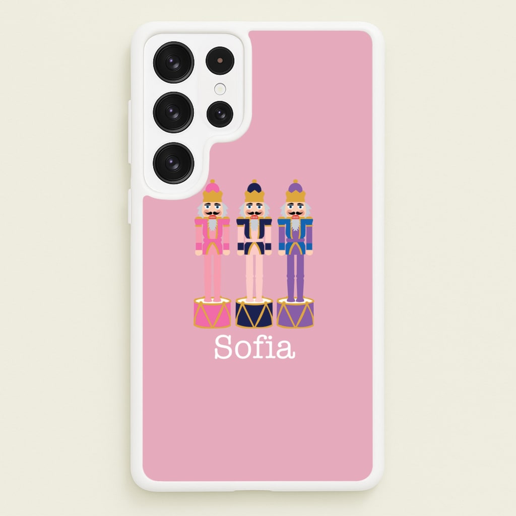 Nutcracker - Personalised Christmas - Christmas Phone Case for Galaxy S22 Ultra
