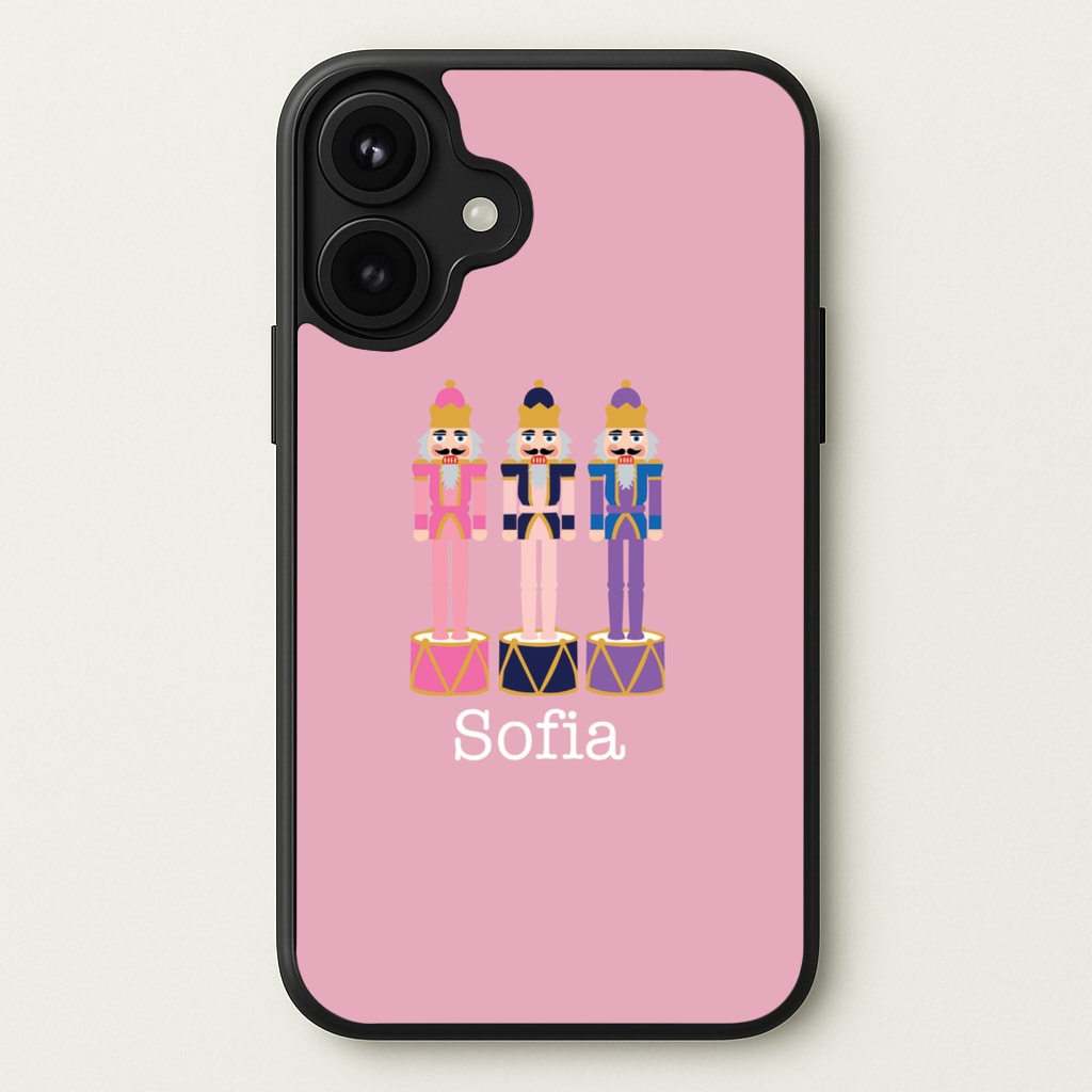 Nutcracker - Personalised Christmas Phone Case for iPhone 17