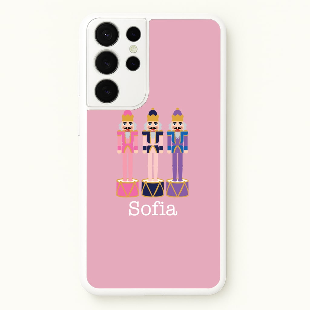Nutcracker - Personalised Christmas - Christmas Phone Case for Galaxy S21 Ultra