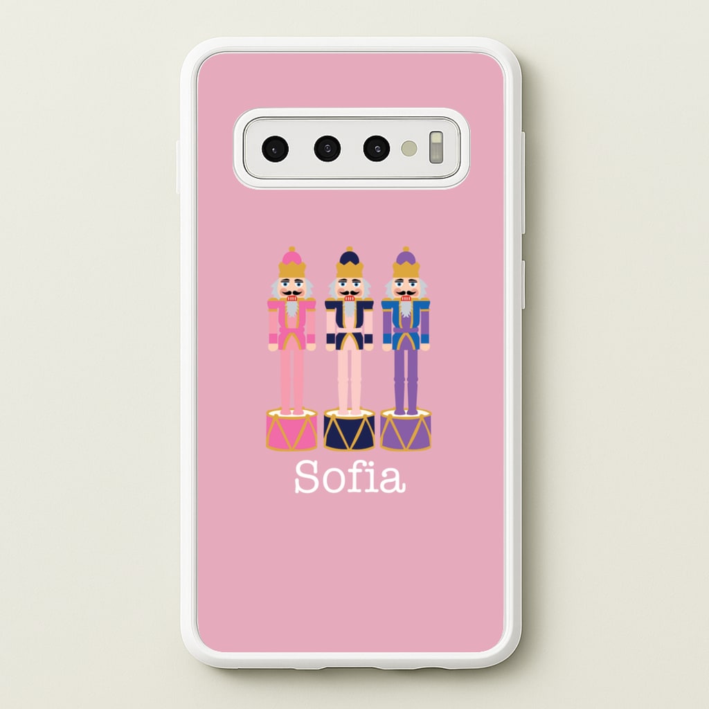 Nutcracker - Personalised Christmas - Christmas Phone Case for Galaxy S10