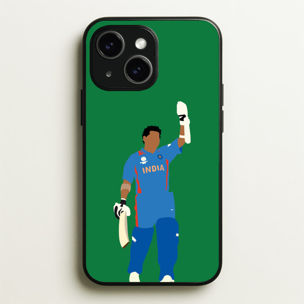 Tendulkar - Cricket - Cricket Phone Case for iPhone 15 Plus