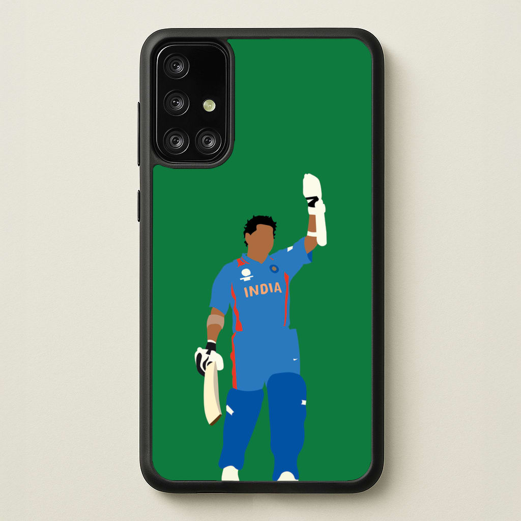 Tendulkar - Cricket - Cricket Phone Case for Galaxy A71