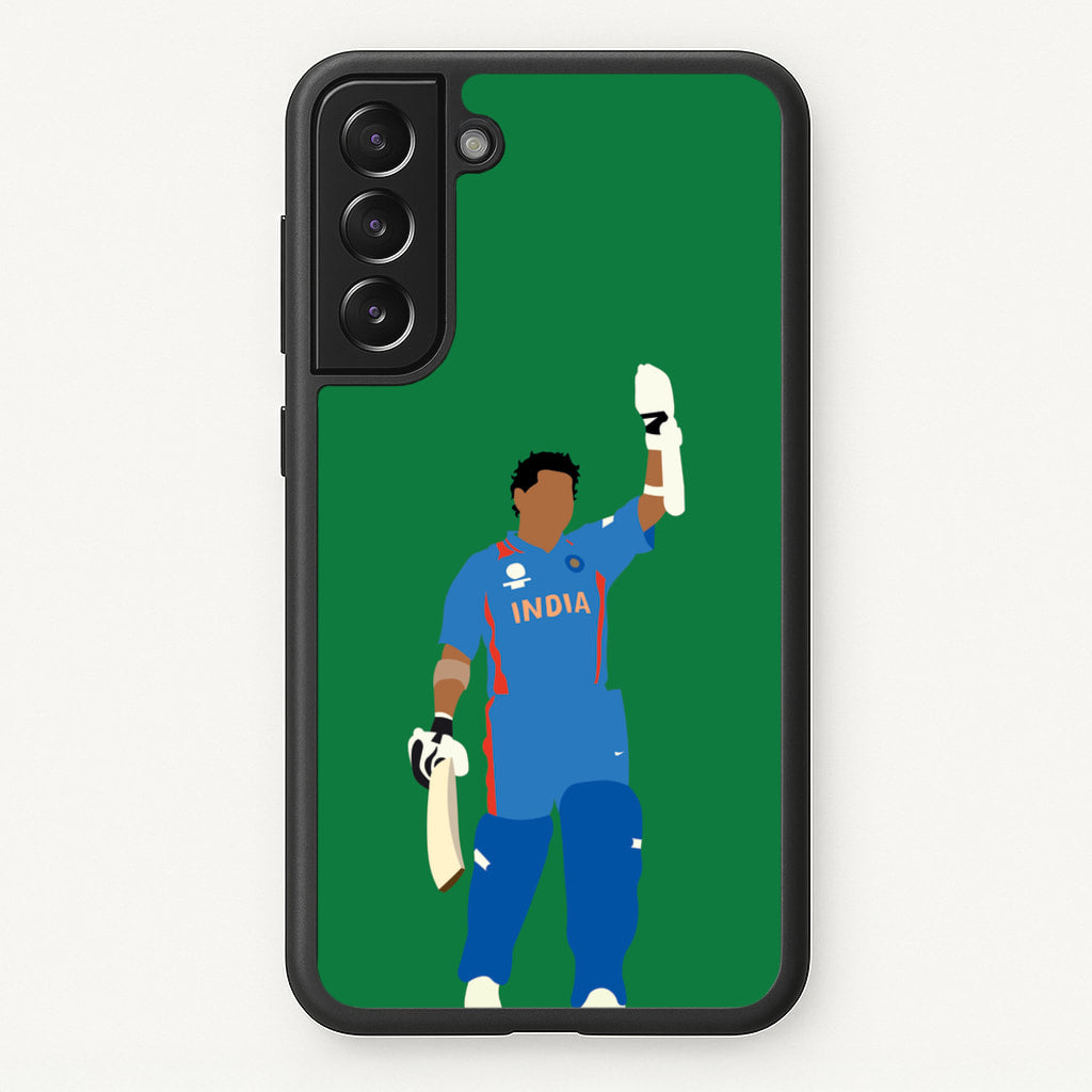 Tendulkar - Cricket - Cricket Phone Case for Galaxy S21 Plus