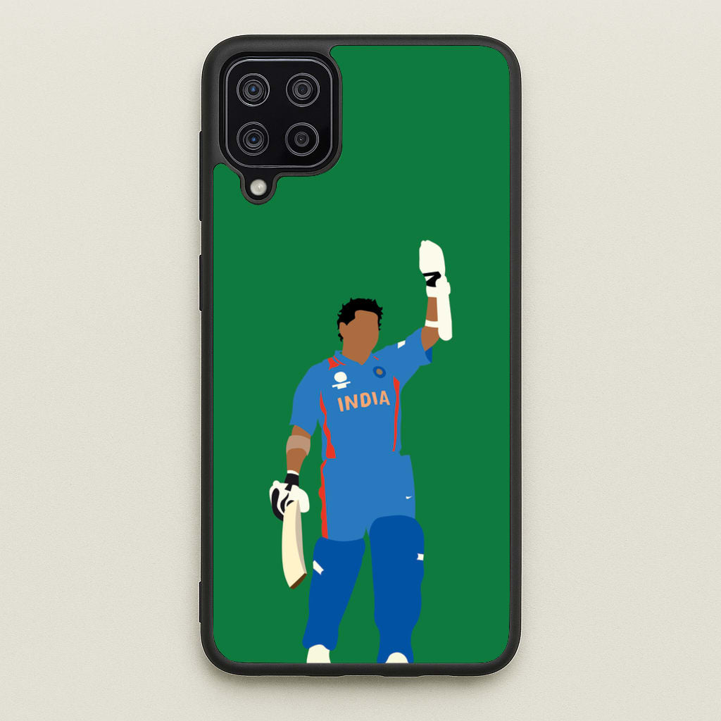Tendulkar - Cricket - Cricket Phone Case for Galaxy A12