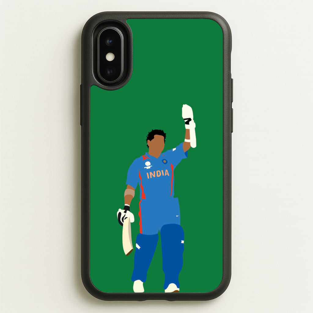 Tendulkar - Cricket - Cricket Phone Case for iPhone X / XS