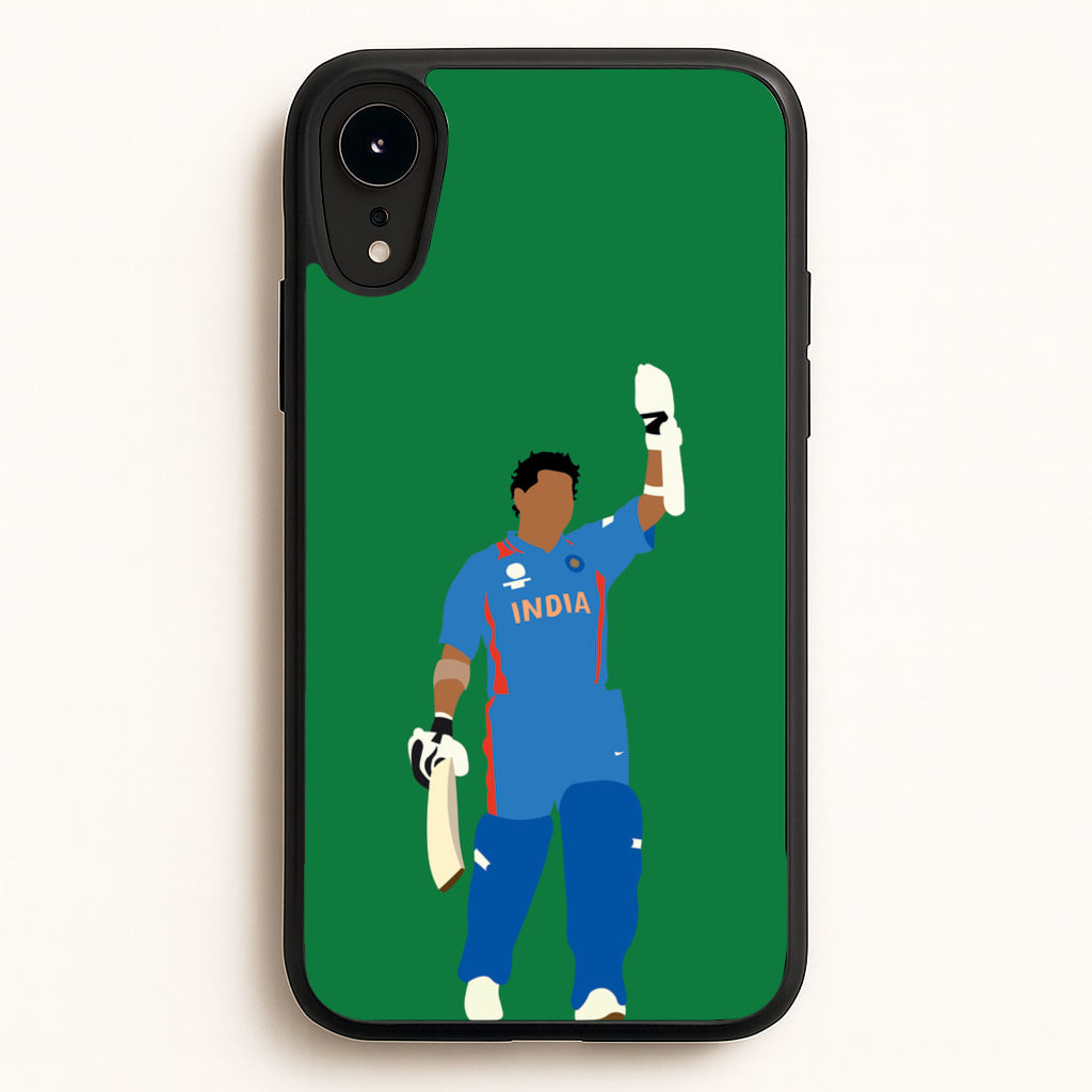 Tendulkar - Cricket - Cricket Phone Case for iPhone XR