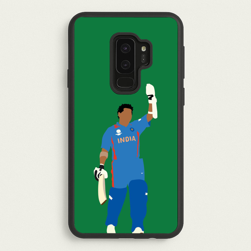 Tendulkar - Cricket - Cricket Phone Case for Galaxy S9 Plus