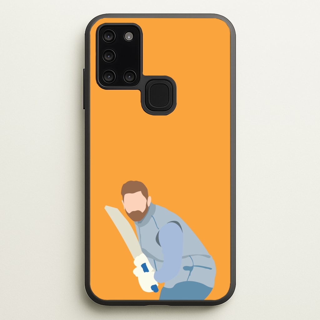 Bairstow - Cricket - Cricket Phone Case for Galaxy A21s