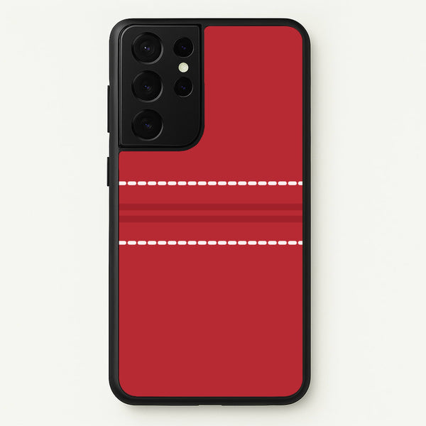 Cricket Stripes - Cricket Phone Case for Galaxy S21 Ultra