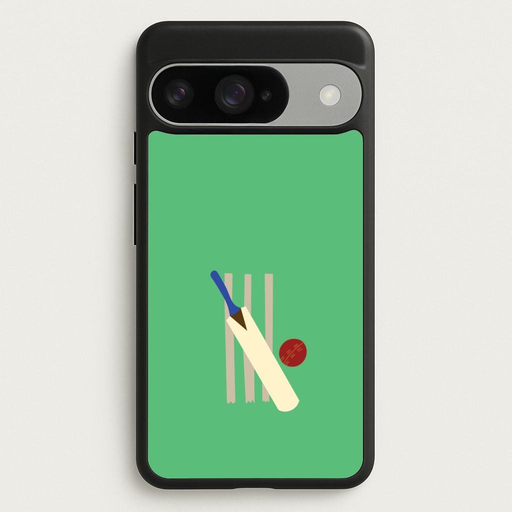 Wickets - Cricket Phone Case for Google Pixel 10 / 10 Pro