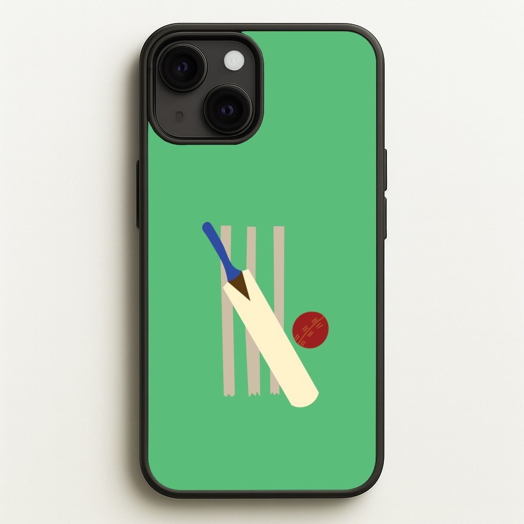 Wickets - Cricket - Cricket Phone Case for iPhone 13