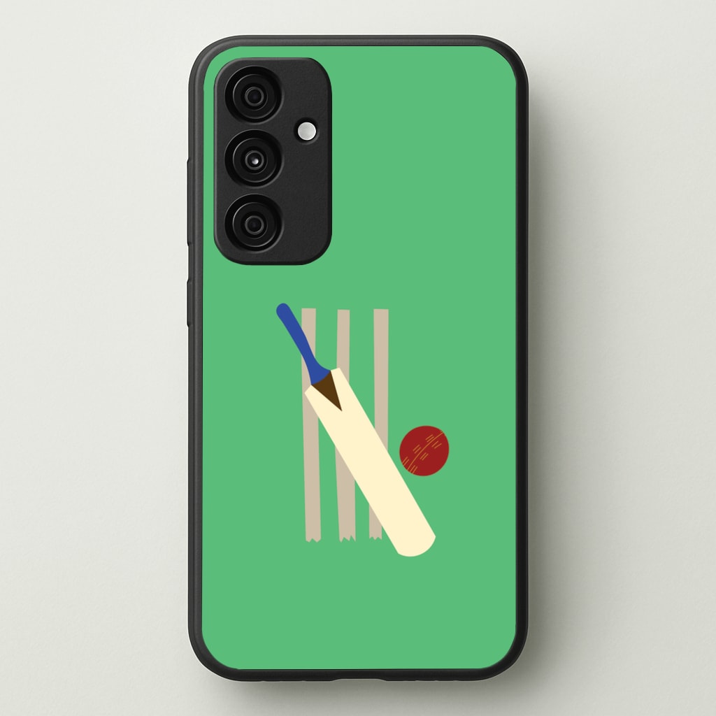 Wickets - Cricket - Cricket Phone Case for Galaxy A35