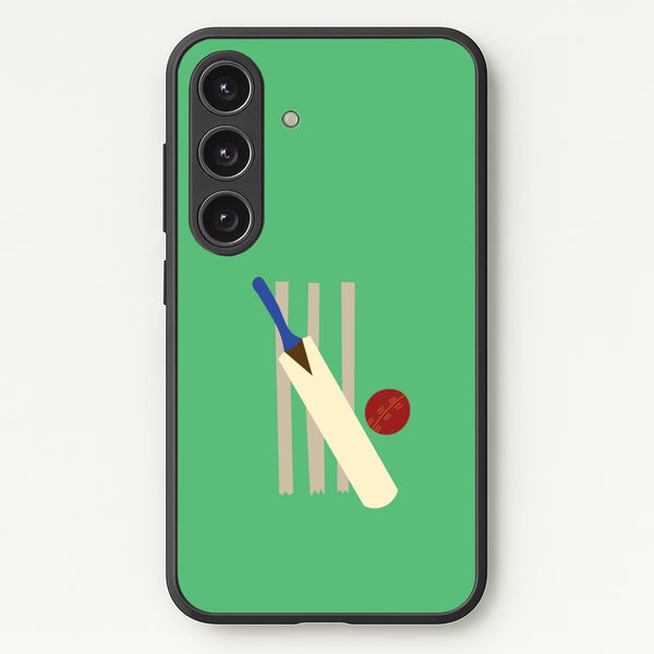 Wickets - Cricket - Cricket Phone Case for Galaxy S24FE