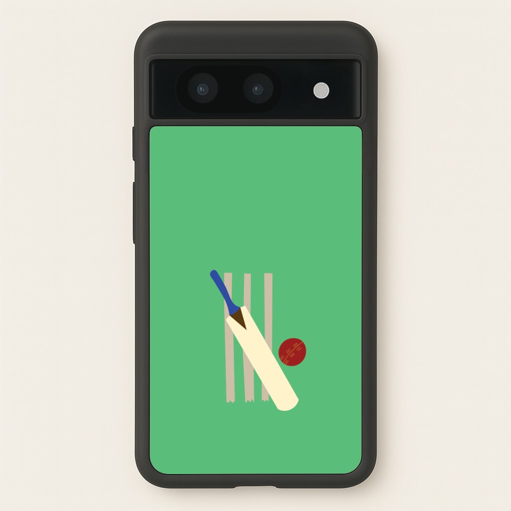 Wickets - Cricket - Cricket Phone Case for Google Pixel 8a