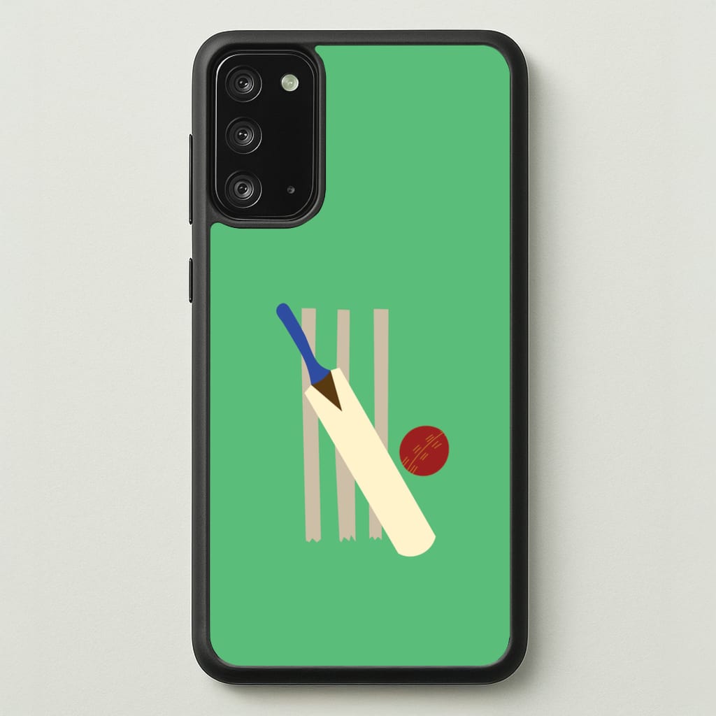 Wickets - Cricket - Cricket Phone Case for Galaxy Note 20